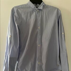 Light Blue Scotch & Soda button down Men’s shirt size Medium